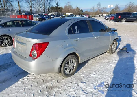 2015 Chevrolet Sonic Lt Auto from USA, damaged, VIN 1G1JC5SH0F4178478